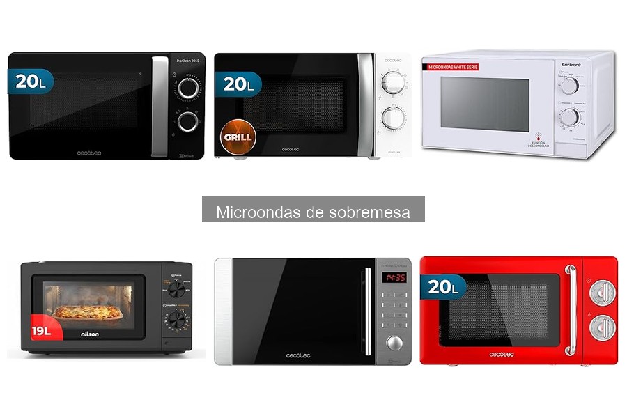 Errores comunes al usar un microondas de sobremesa y soluciones