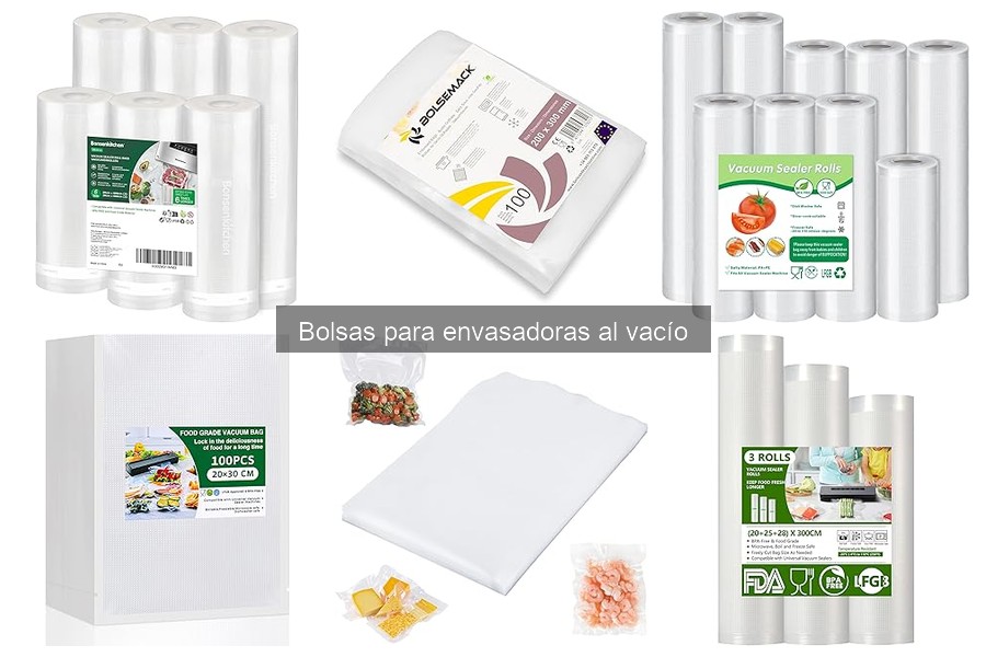 Errores comunes con bolsas para envasadoras al vacío