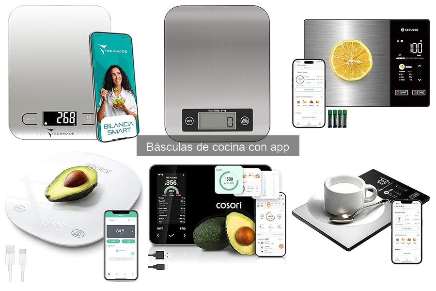Guía de compra: Básculas de cocina con app