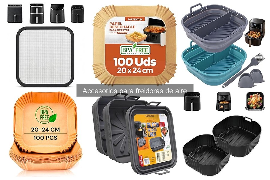Guía de compra de accesorios para freidoras de aire