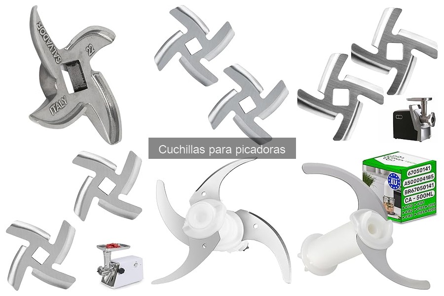 Guía de compra de cuchillas para picadoras esenciales