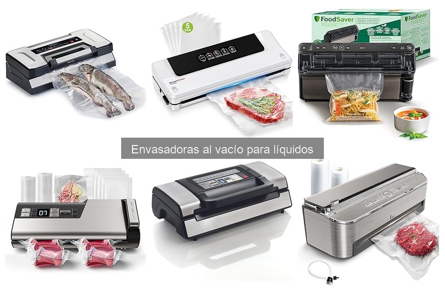 Guía de compra de envasadoras al vacío para líquidos