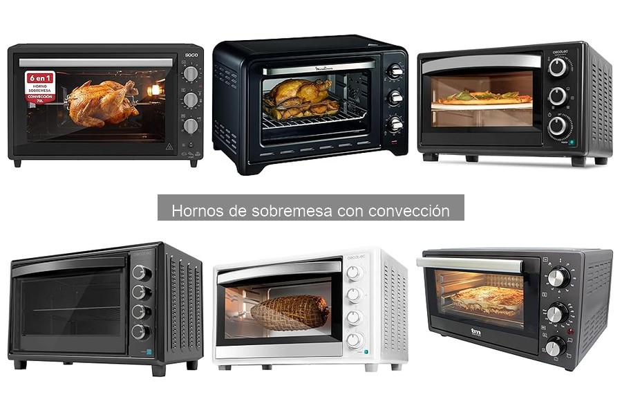Guía de Compra de Hornos de Sobremesa con Convección
