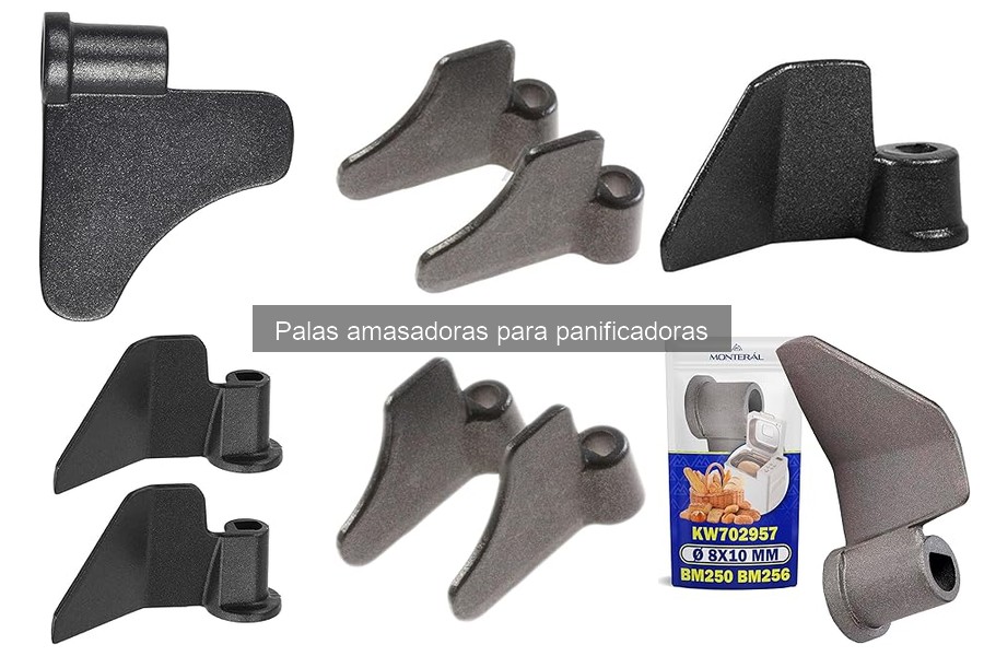 Guía de compra de palas amasadoras para panificadoras