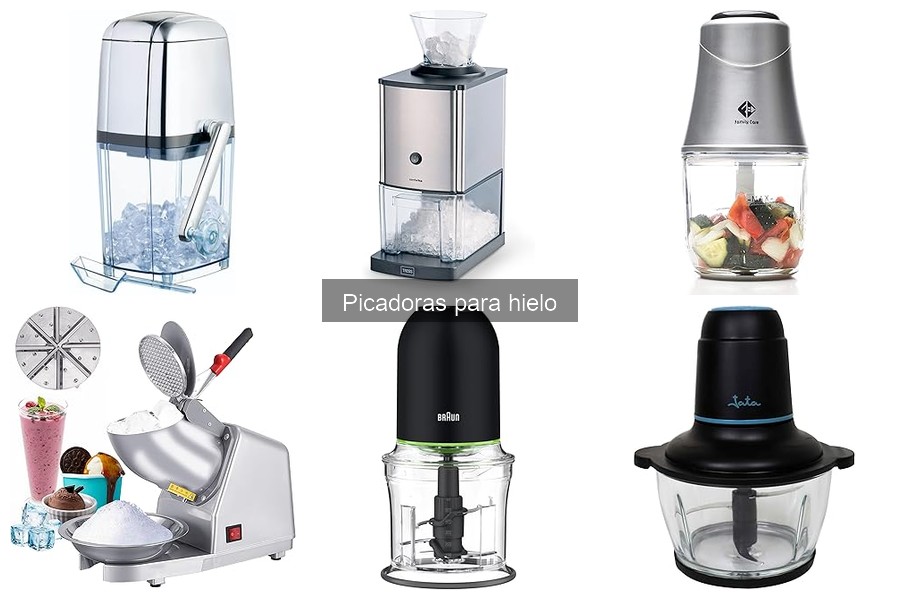 Guía de compra: Elige la mejor picadora de hielo