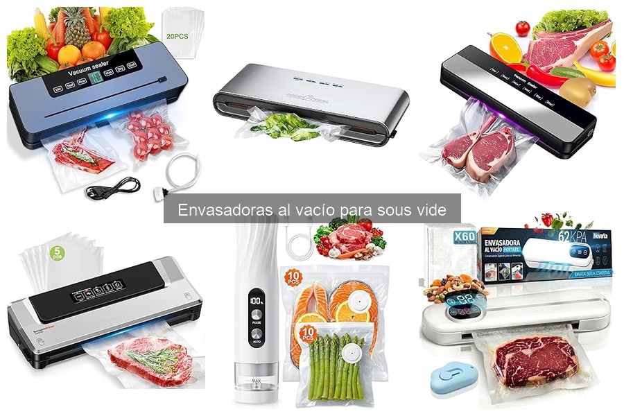 Guía de compra: Envasadoras al vacío para sous vide
