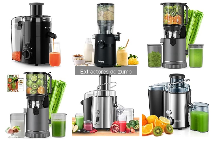 Guía de compra: Mejores extractores de zumo del mercado