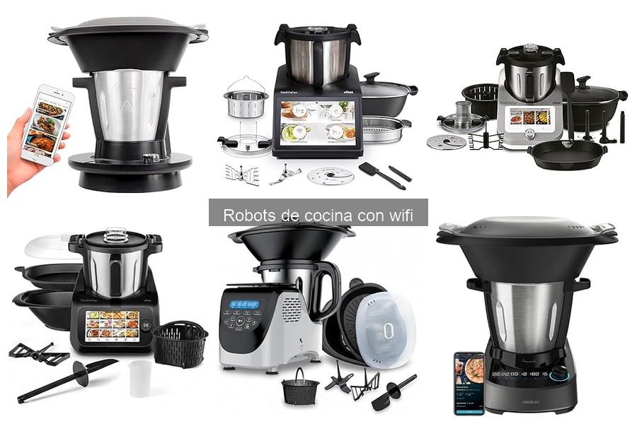 Guía de compra para robots de cocina con wifi