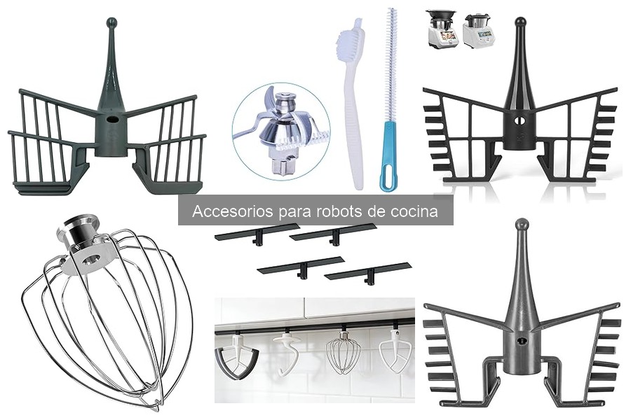 Guía de instalación de accesorios para robots de cocina