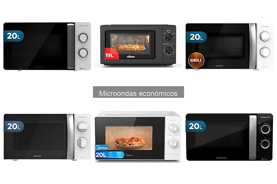 Guía de instalación de microondas económicos