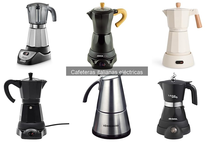 Guía de uso de la cafetera italiana eléctrica para un café perfecto