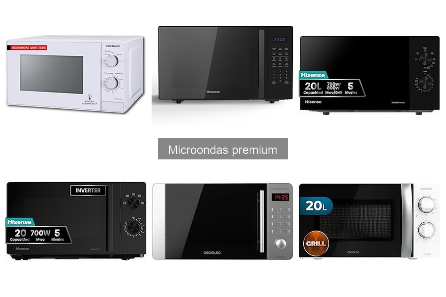 Guía para elegir el mejor microondas premium en 2023