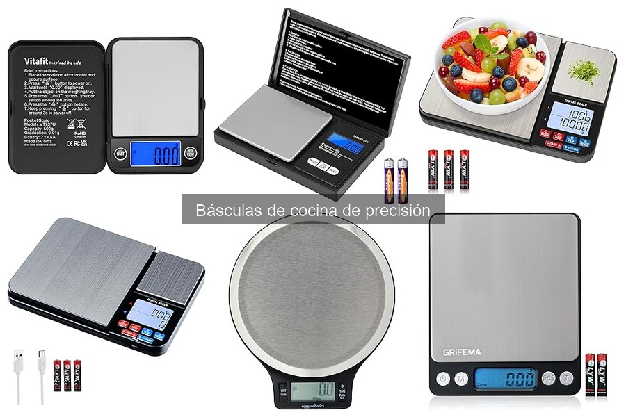 Guía para Elegir la Báscula de Cocina de Precisión Ideal
