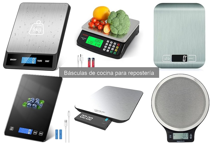 Guía para elegir la mejor báscula de cocina para repostería