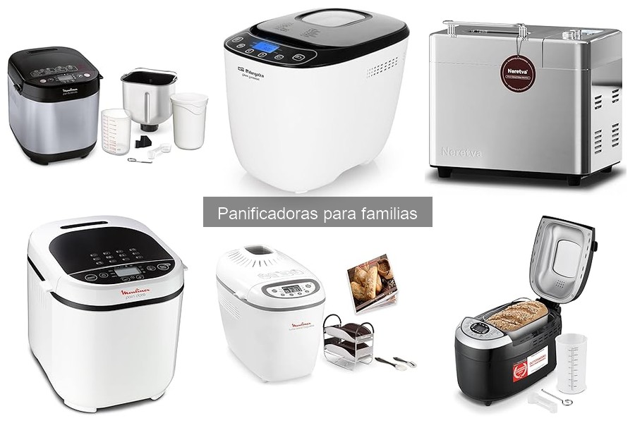 Guía para elegir la mejor panificadora para familias