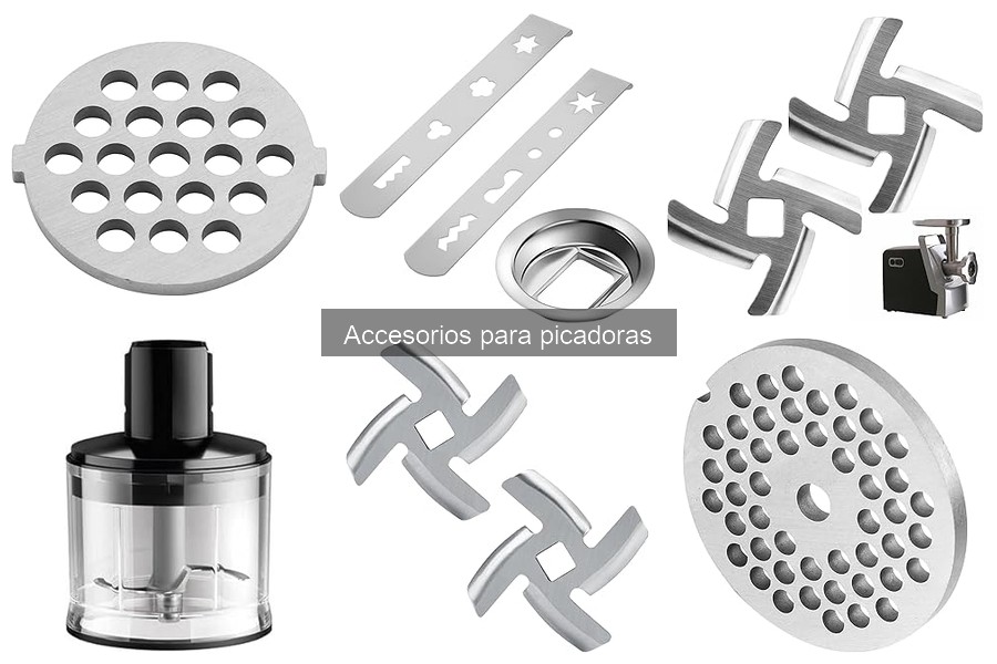 Guía para Usar y Mantener Accesorios de Picadoras