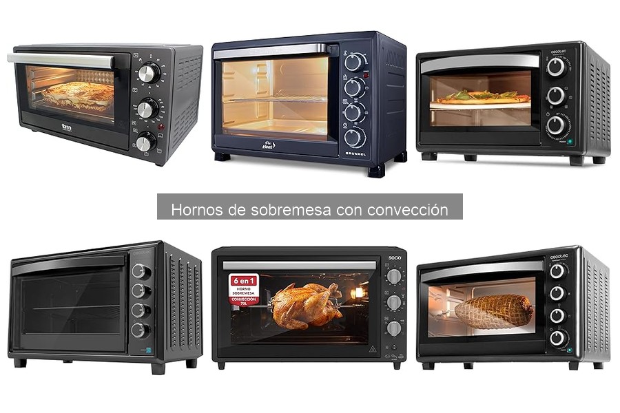 Horno de sobremesa convección vs. horno convencional: ¿cuál elegir?