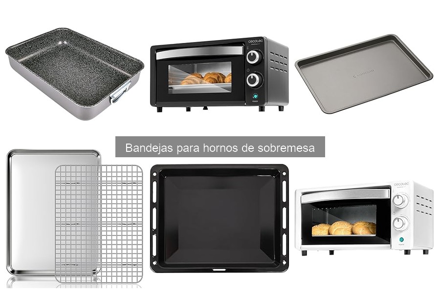 Las mejores bandejas para hacer pizzas en horno de sobremesa