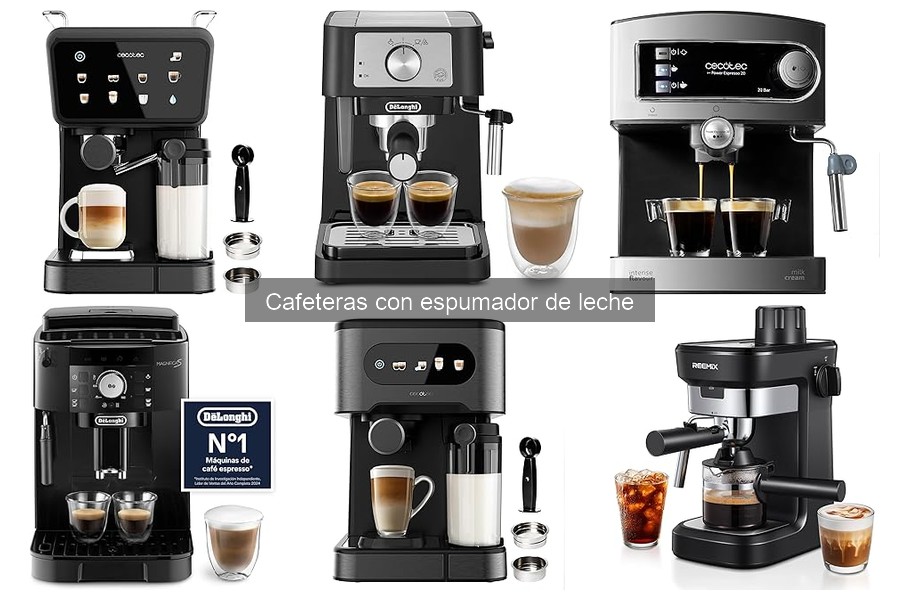 Las mejores cafeteras con espumador para alérgicos a la lactosa