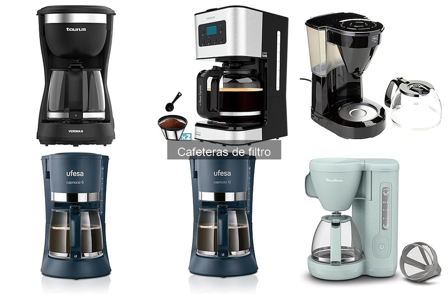 Las mejores cafeteras de filtro para usar en casa