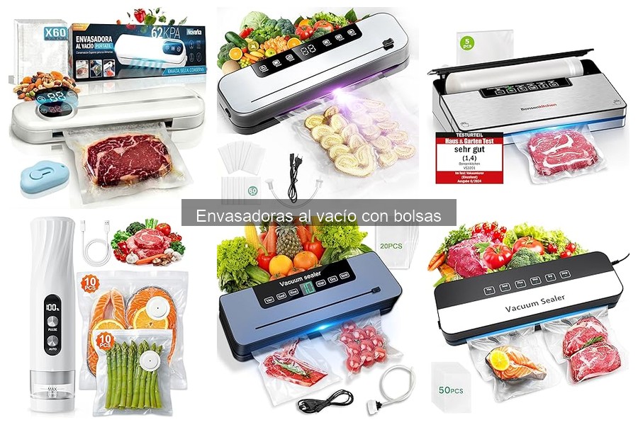Las Mejores Envasadoras al Vacío con Bolsas para el Hogar