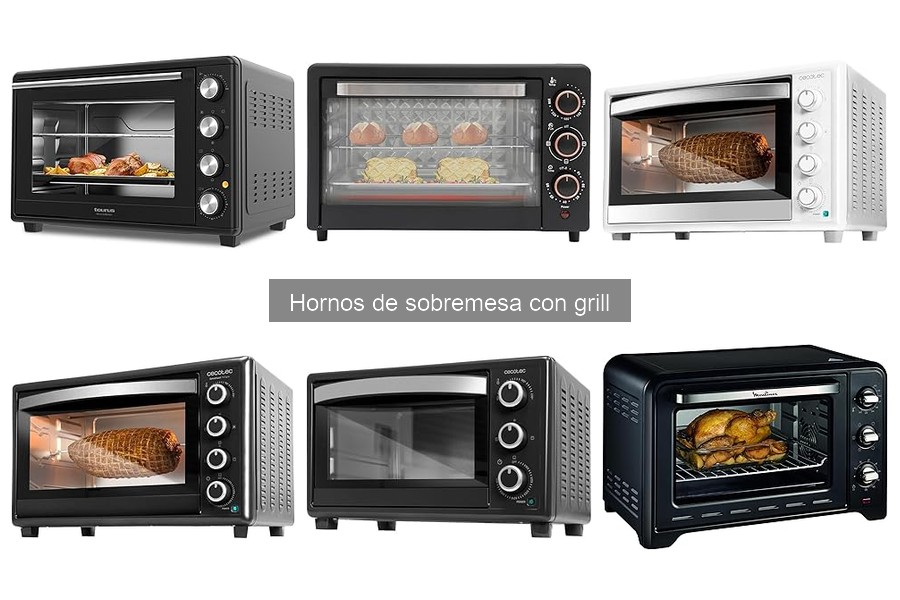 Mantenimiento de horno de sobremesa con grill: guía esencial