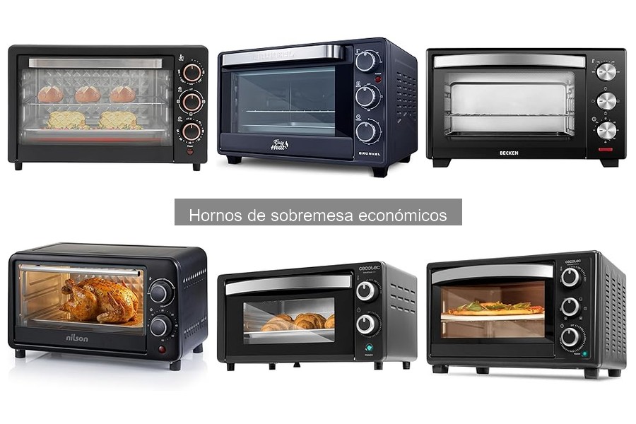 Mantenimiento de hornos de sobremesa económicos: consejos útiles