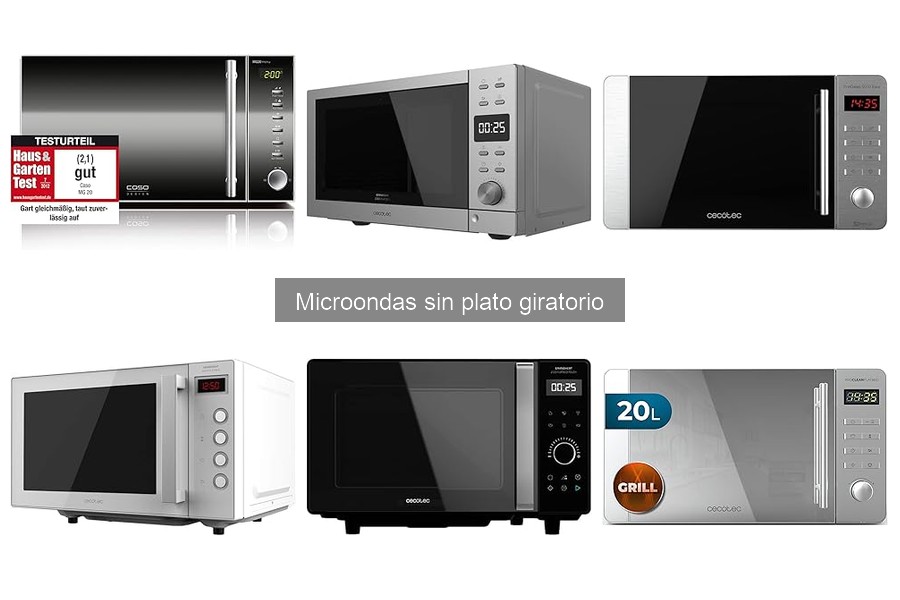 Mantenimiento de microondas sin plato giratorio: Tips y cuidados
