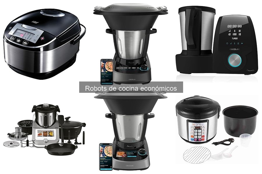Mantenimiento y cuidados de robots de cocina económicos