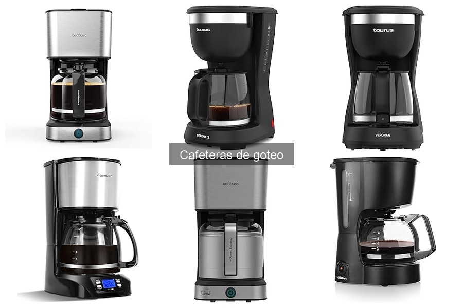 Mantenimiento y limpieza de cafeteras de goteo