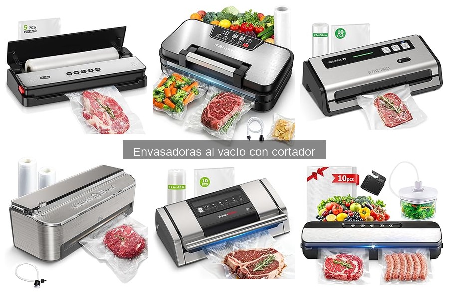 Mantenimiento y limpieza de envasadoras al vacío con cortador