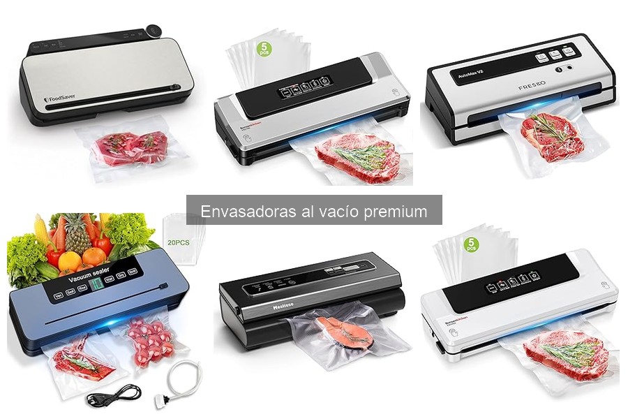 Mantenimiento y limpieza de envasadoras al vacío premium