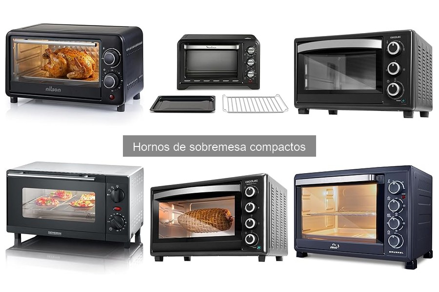 Mantenimiento y limpieza de hornos de sobremesa compactos