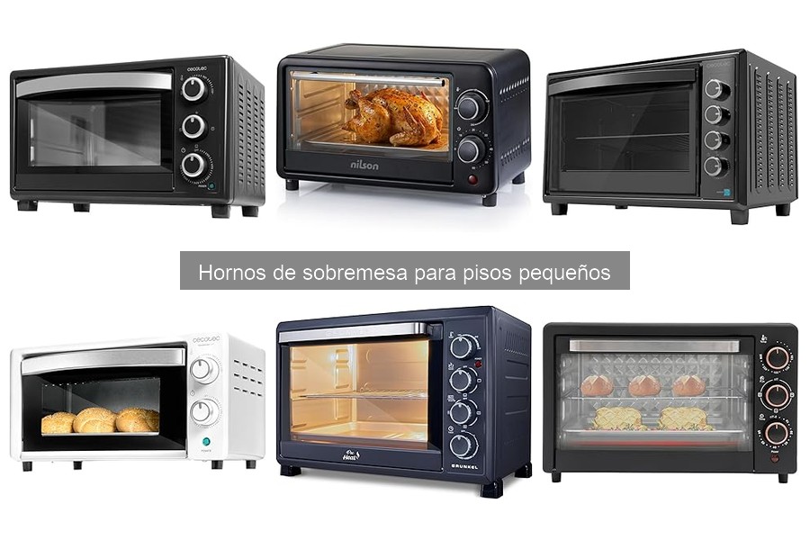 Mantenimiento y limpieza de hornos de sobremesa pequeños