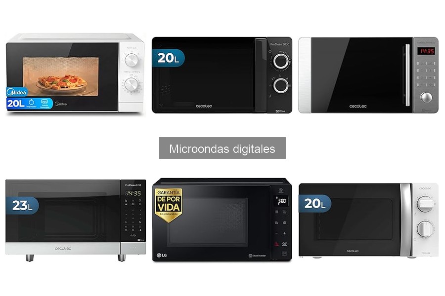 Mantenimiento y limpieza de microondas digitales: tips esenciales