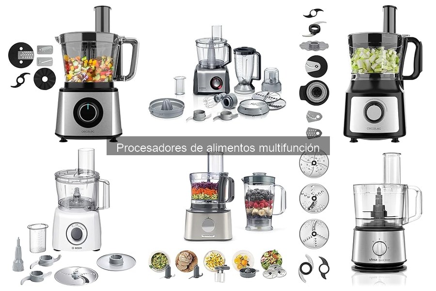 Mantenimiento y limpieza de procesadores de alimentos multifunción