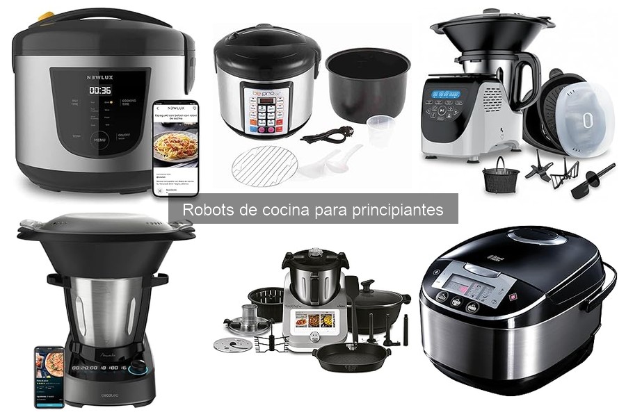 Mantenimiento y limpieza de robots de cocina para principiantes