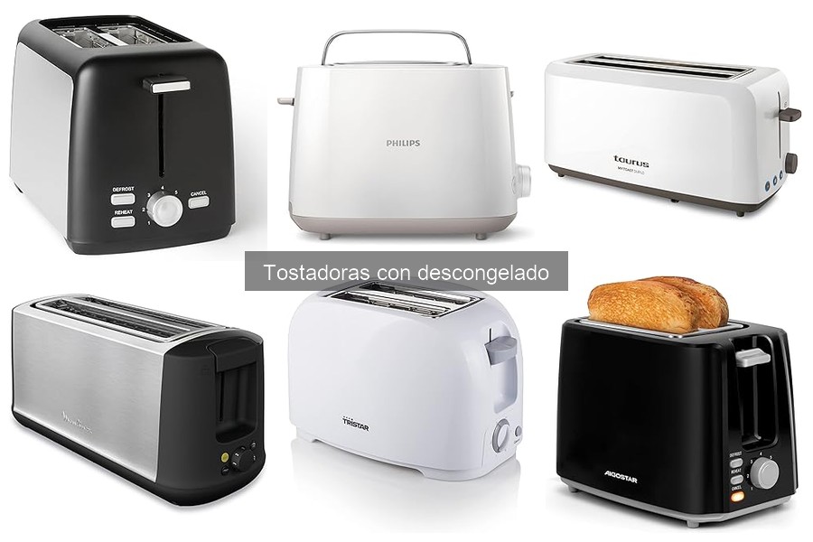 Mantenimiento y limpieza de tostadoras con descongelado