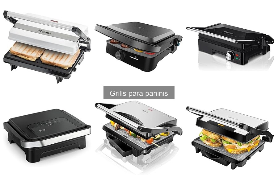 Materiales seguros para usar en grills para paninis