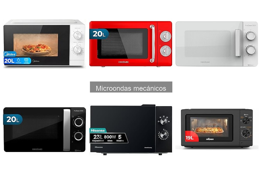 Mejor microondas mecánico para familias grandes en 2023