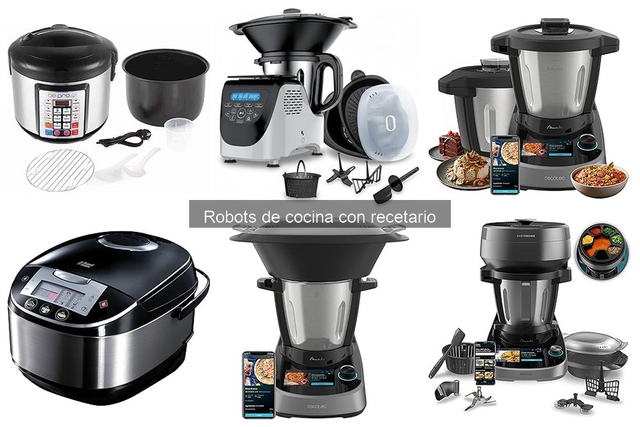 Mejor robot de cocina con recetario para principiantes