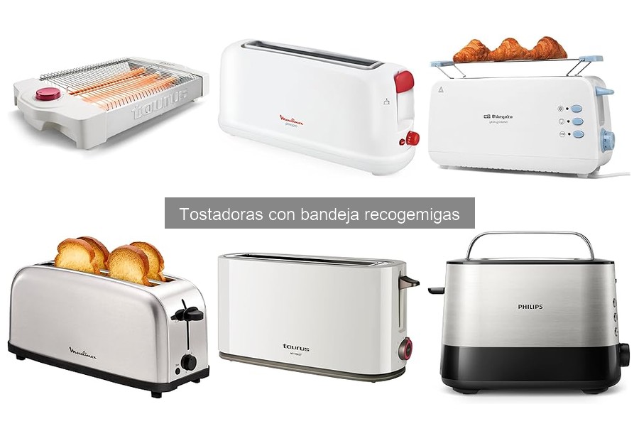 Mejor tostadora con bandeja recogemigas para uso ocasional