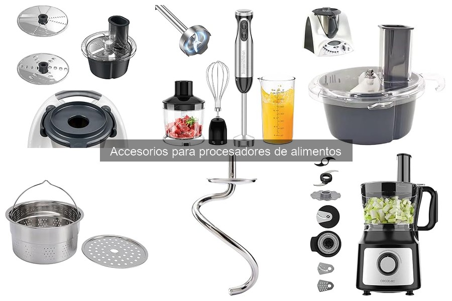Mejora tu procesador de alimentos con estos accesorios útiles