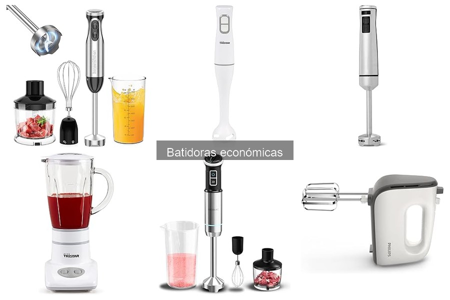 Mejores accesorios para batidoras económicas en 2023