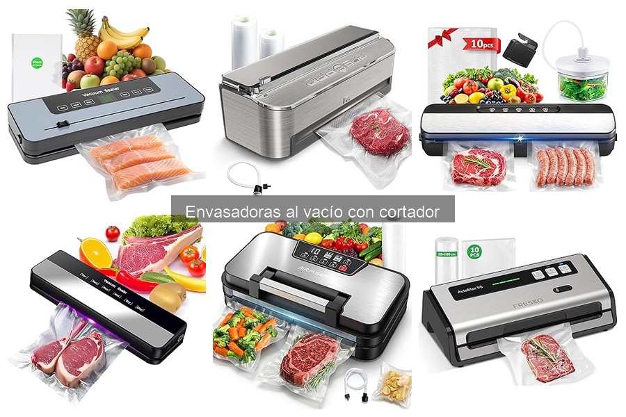 Mejores accesorios para envasadoras al vacío con cortador