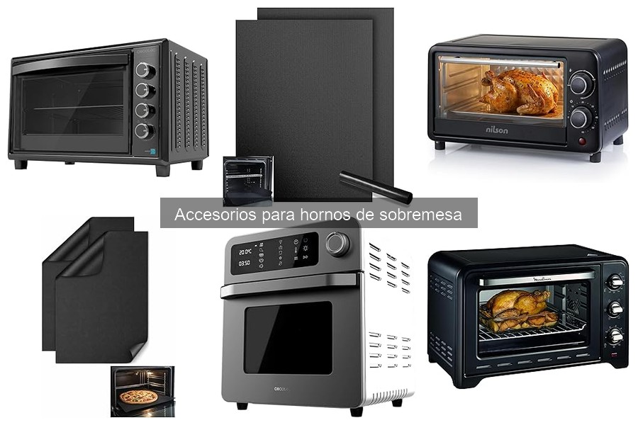 Mejores accesorios para hornos de sobremesa en 2023
