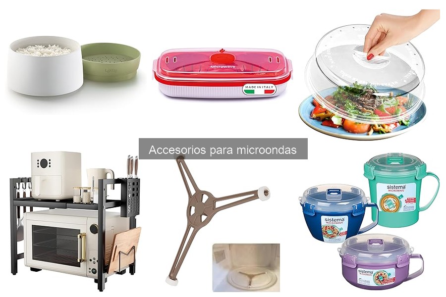 Mejores accesorios para microondas: opiniones de usuarios