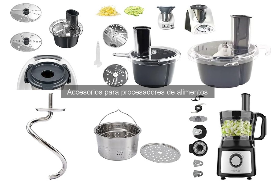 Mejores accesorios para procesadores de alimentos 2023