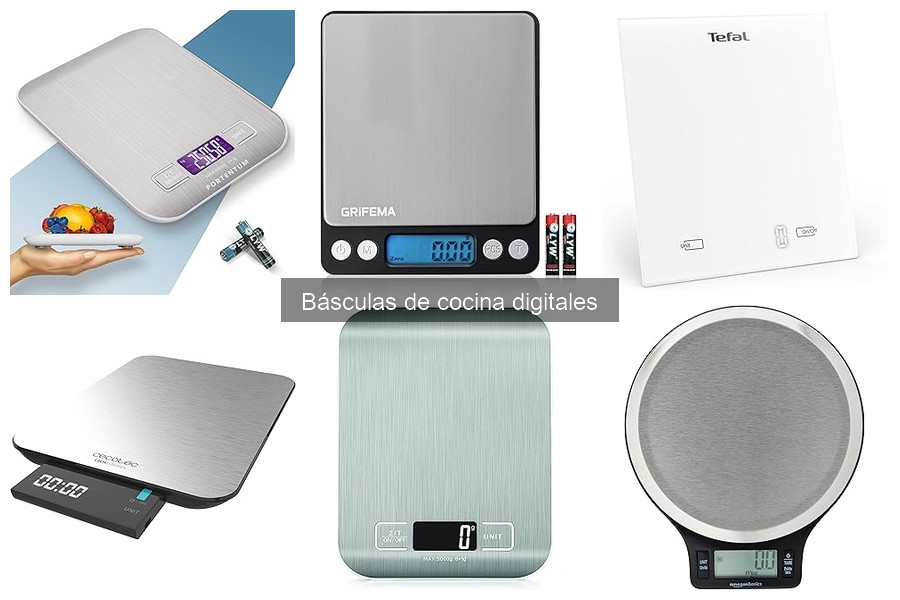 Mejores básculas de cocina digitales para dietas específicas