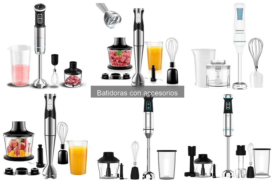 Mejores batidoras con accesorios para hacer pasteles